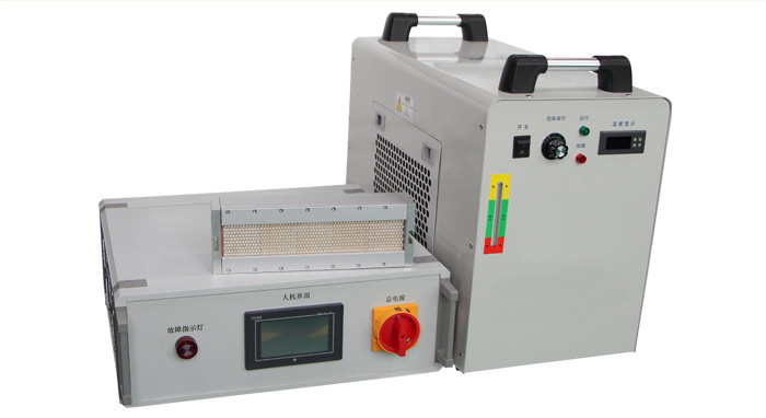 UV LED固化光源設備的三大配置照射頭、水冷機、電源驅動